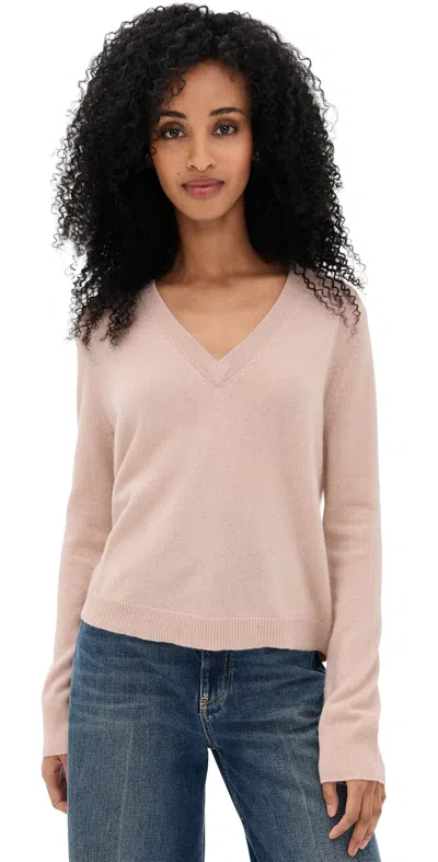 Jenni Kayne Flynn Cashmere Pullover Ballet In Pink