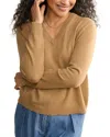 Jenni Kayne Flynn Cashmere Sweater In Camel