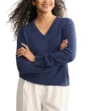 Jenni Kayne Flynn Cashmere Sweater In Denim
