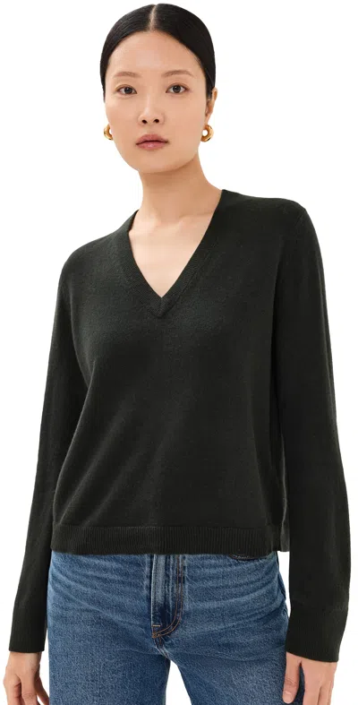 Jenni Kayne Flynn Cashmere Sweater Forest