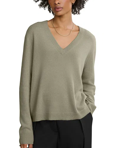 Jenni Kayne Flynn Cashmere Sweater In Green