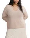 Jenni Kayne Flynn Cashmere Sweater In Pink