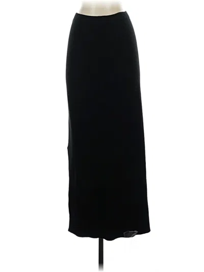 Pre-owned Jenni Kayne Formal Skirt In Black