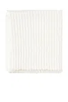 Jenni Kayne Frayed Linen 68x120 Tablecloth In Natural Stripe
