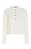 Jenni Kayne Grayson Merino Wool Top In White