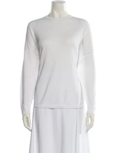 Pre-owned Jenni Kayne Hemp Crew Neck T-shirt In Neutral