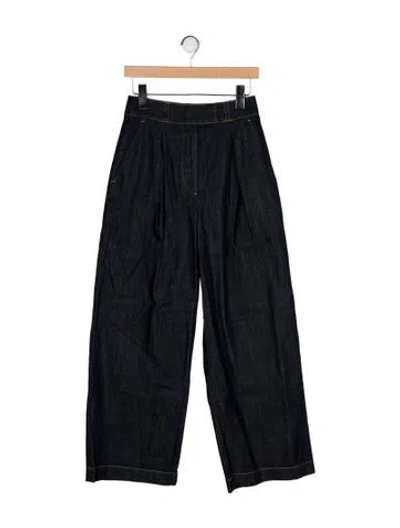 Pre-owned Jenni Kayne High-rise Wide Leg Jeans W/ Tags In Black