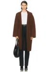 Jenni Kayne Jessica Sweater Coat In Brown