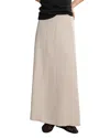 Jenni Kayne Kinney Linen Skirt In White