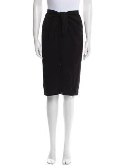 Pre-owned Jenni Kayne Knee-length Skirt In Black
