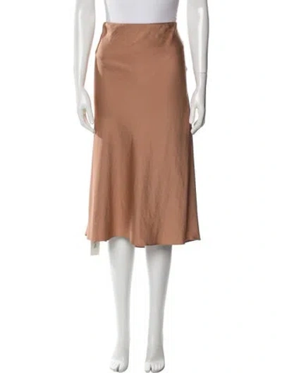 Pre-owned Jenni Kayne Knee-length Skirt In Brown