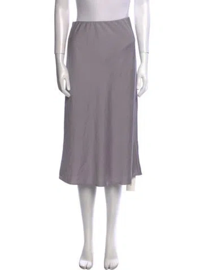 Pre-owned Jenni Kayne Knee-length Skirt In Gray