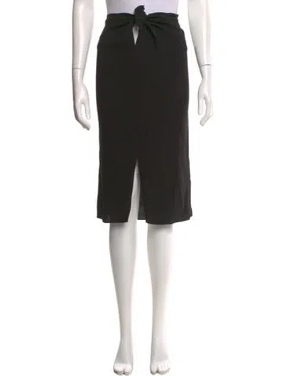 Pre-owned Jenni Kayne Knee-length Skirt W/ Tags In Black