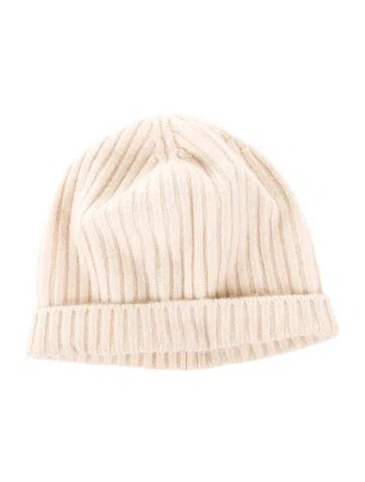 Pre-owned Jenni Kayne Knit Beanie In Neutral