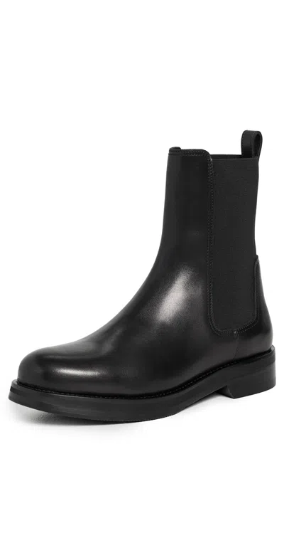 Jenni Kayne Leather Alden Boots Black