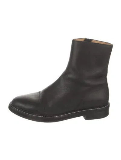 Pre-owned Jenni Kayne Leather Boots In Black