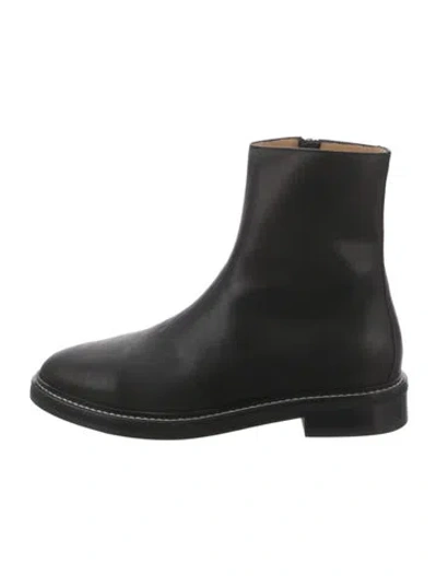Pre-owned Jenni Kayne Leather Boots In Black