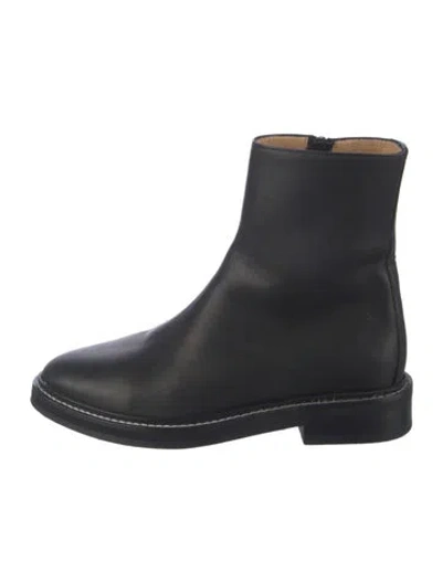 Pre-owned Jenni Kayne Leather Boots In Black