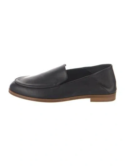 Pre-owned Jenni Kayne Leather Loafers In Black