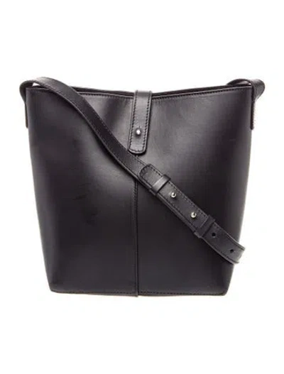 Pre-owned Jenni Kayne Leather Shoulder Bag In Black