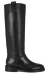 Jenni Kayne Leather Stowe Boot In Black