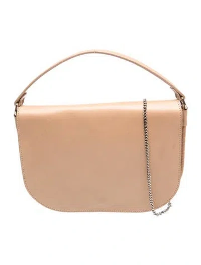 Pre-owned Jenni Kayne Leather Top Handle Bag In Brown