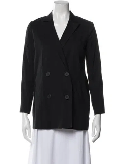Pre-owned Jenni Kayne Linen Blazer In Gray
