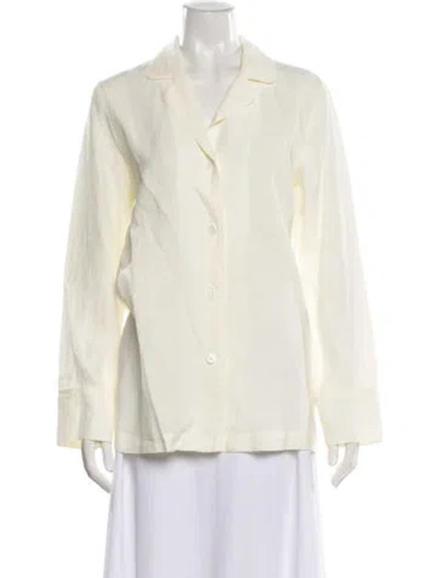 Pre-owned Jenni Kayne Linen Blazer In Neutral