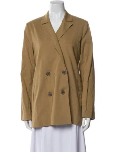 Pre-owned Jenni Kayne Linen Blazer In Neutral