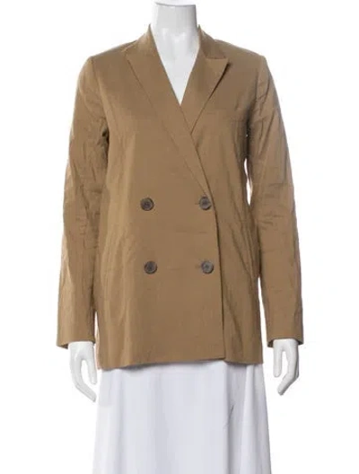 Pre-owned Jenni Kayne Linen Blazer In Neutral