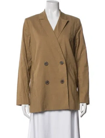 Pre-owned Jenni Kayne Linen Blazer In Neutrals
