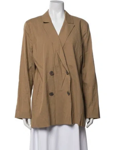 Pre-owned Jenni Kayne Linen Blazer In Neutrals