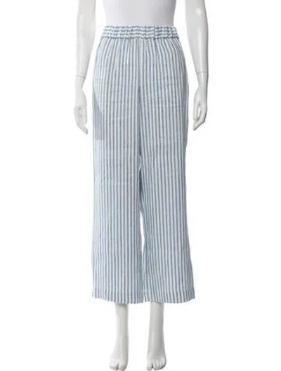 Pre-owned Jenni Kayne Linen Wide Leg Pants In Multi