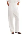 Jenni Kayne Logan Linen Pants In Ivory