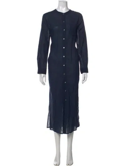 Pre-owned Jenni Kayne Long Dress In Blue