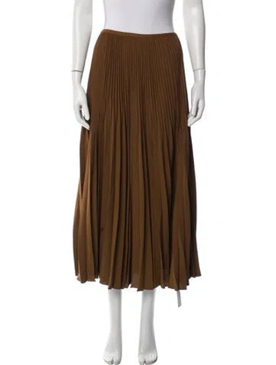 Pre-owned Jenni Kayne Long Skirt In Brown