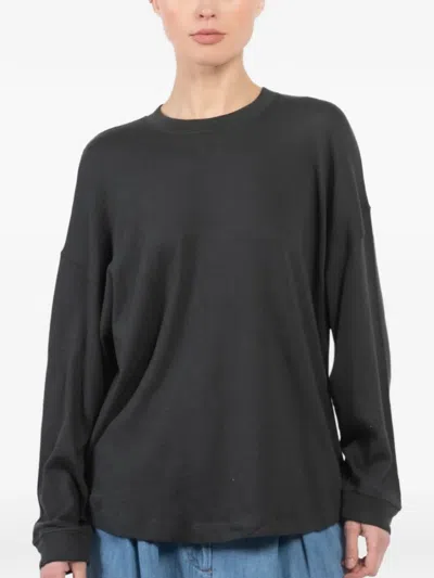 Jenni Kayne Long-sleeve Sweatshirt In Gray