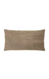 Jenni Kayne Luna Woven Lumbar Pillow In Light Grey