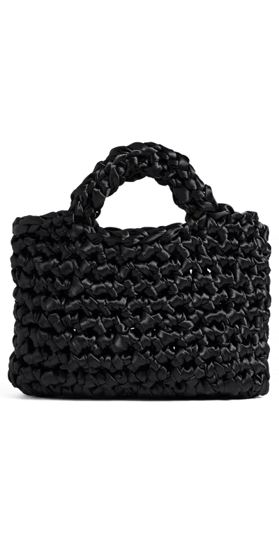 Jenni Kayne Mara Satin Bag Black