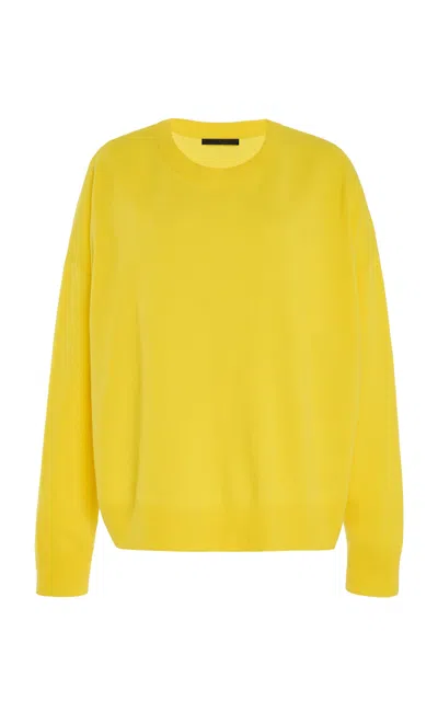 Jenni Kayne Marina Cashmere Sweater In Yellow