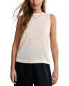 Jenni Kayne Merino Tank Top In Ivory