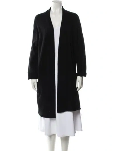 Pre-owned Jenni Kayne Merino Wool Coat In Black