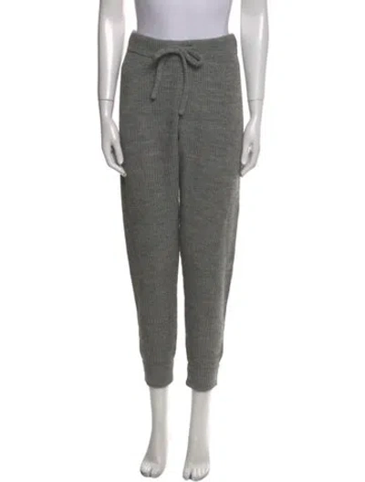 Pre-owned Jenni Kayne Merino Wool Skinny Leg Pants In Gray