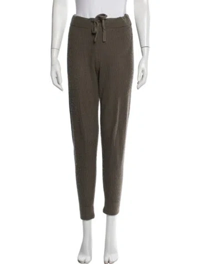 Pre-owned Jenni Kayne Merino Wool Sweatpants In Green