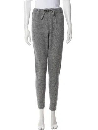 Pre-owned Jenni Kayne Merino Wool Sweatpants In Grey