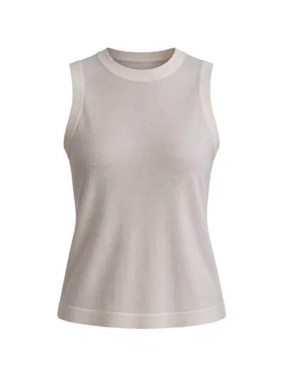 Jenni Kayne Merino Wool Tank Top In White