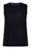 Jenni Kayne Merino Wool Top In Navy