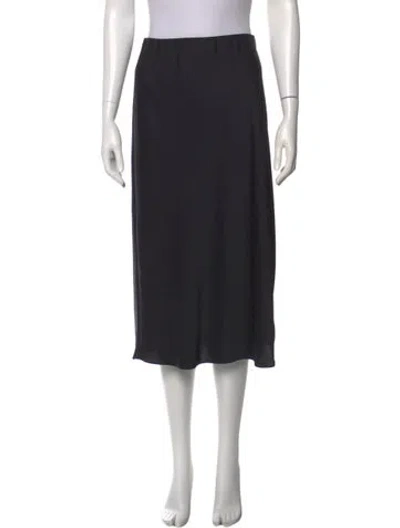 Pre-owned Jenni Kayne Midi Length Skirt In Black