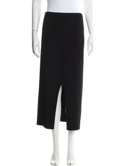 Pre-owned Jenni Kayne Midi Length Skirt In Black