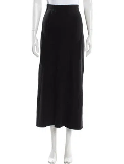 Pre-owned Jenni Kayne Midi Length Skirt In Black